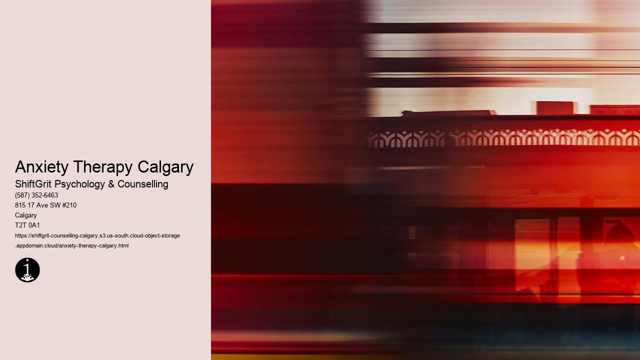 Anxiety Therapy Calgary