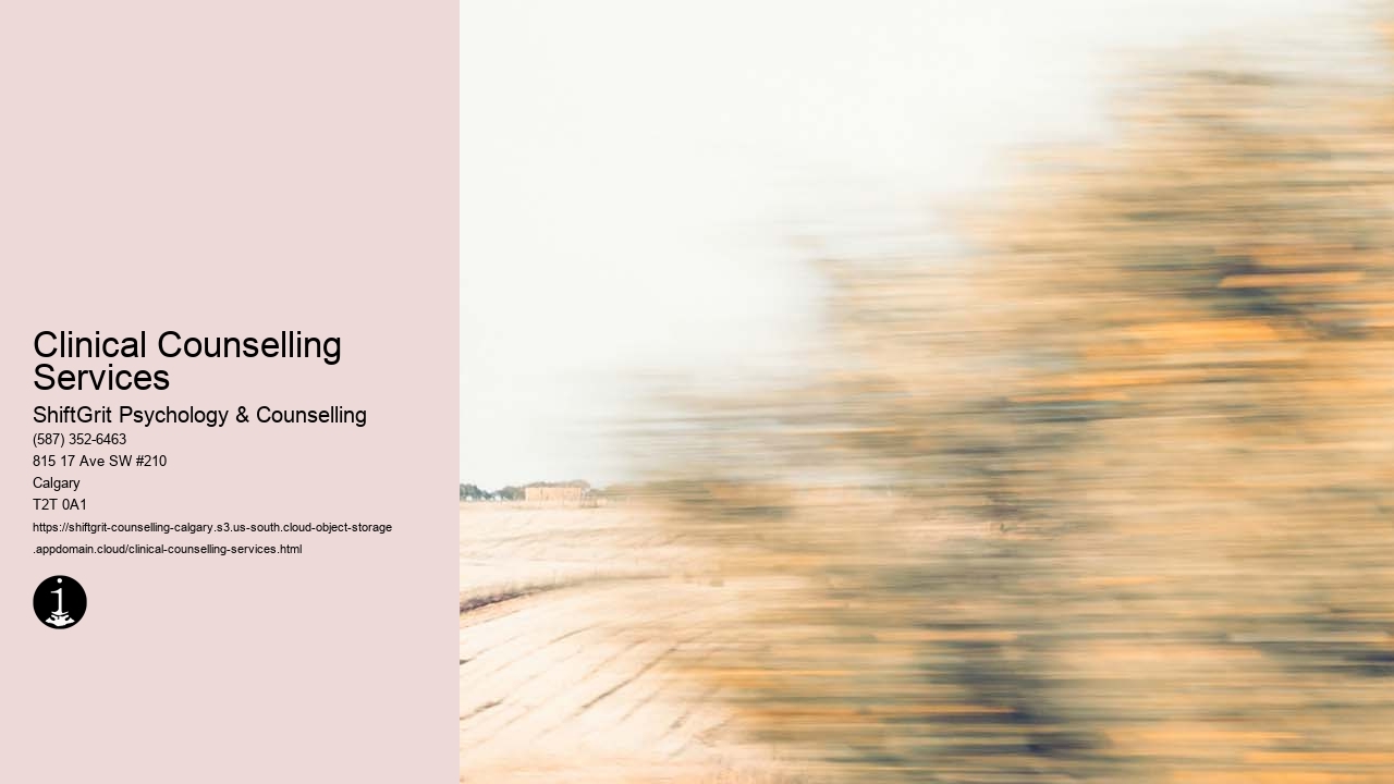 Clinical Counselling Services