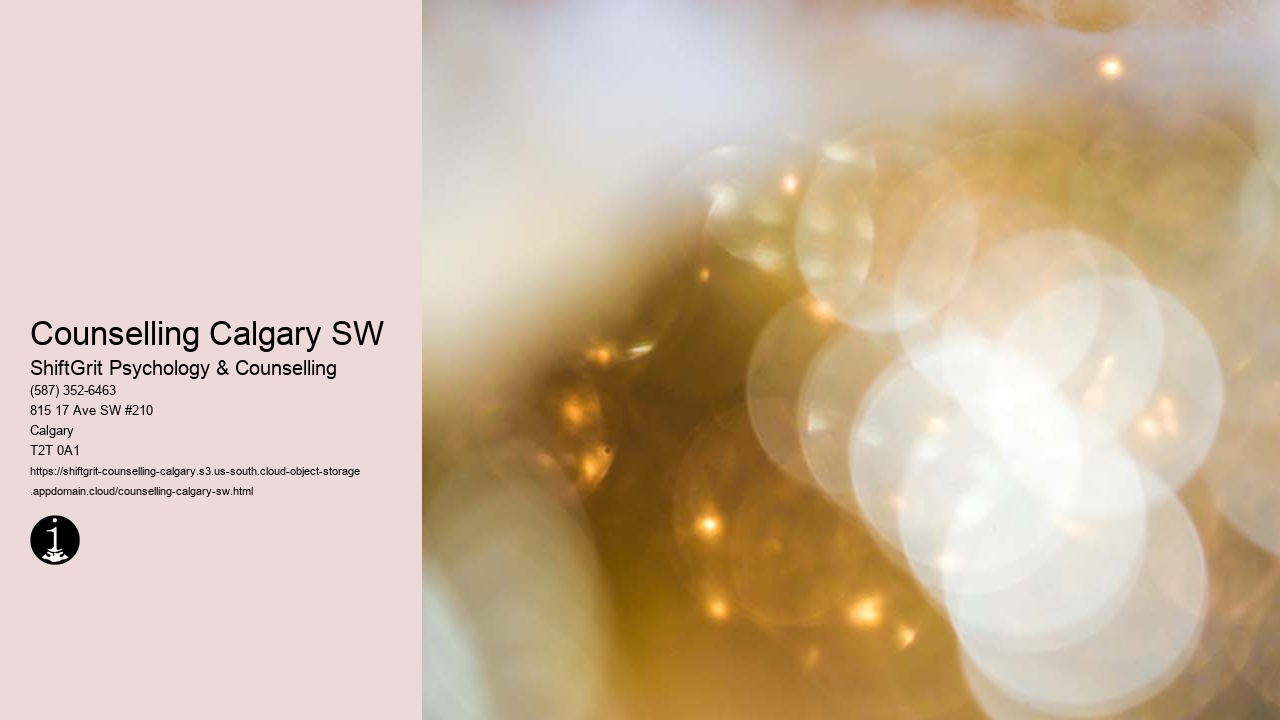 Counselling Calgary SW