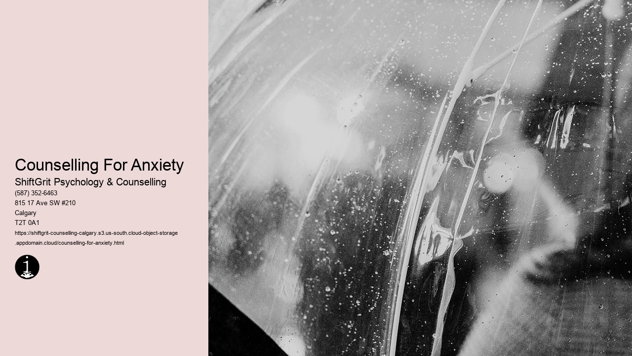 Counselling For Anxiety