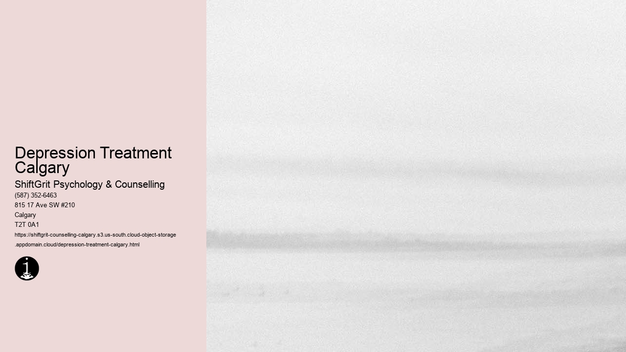 Depression Treatment Calgary