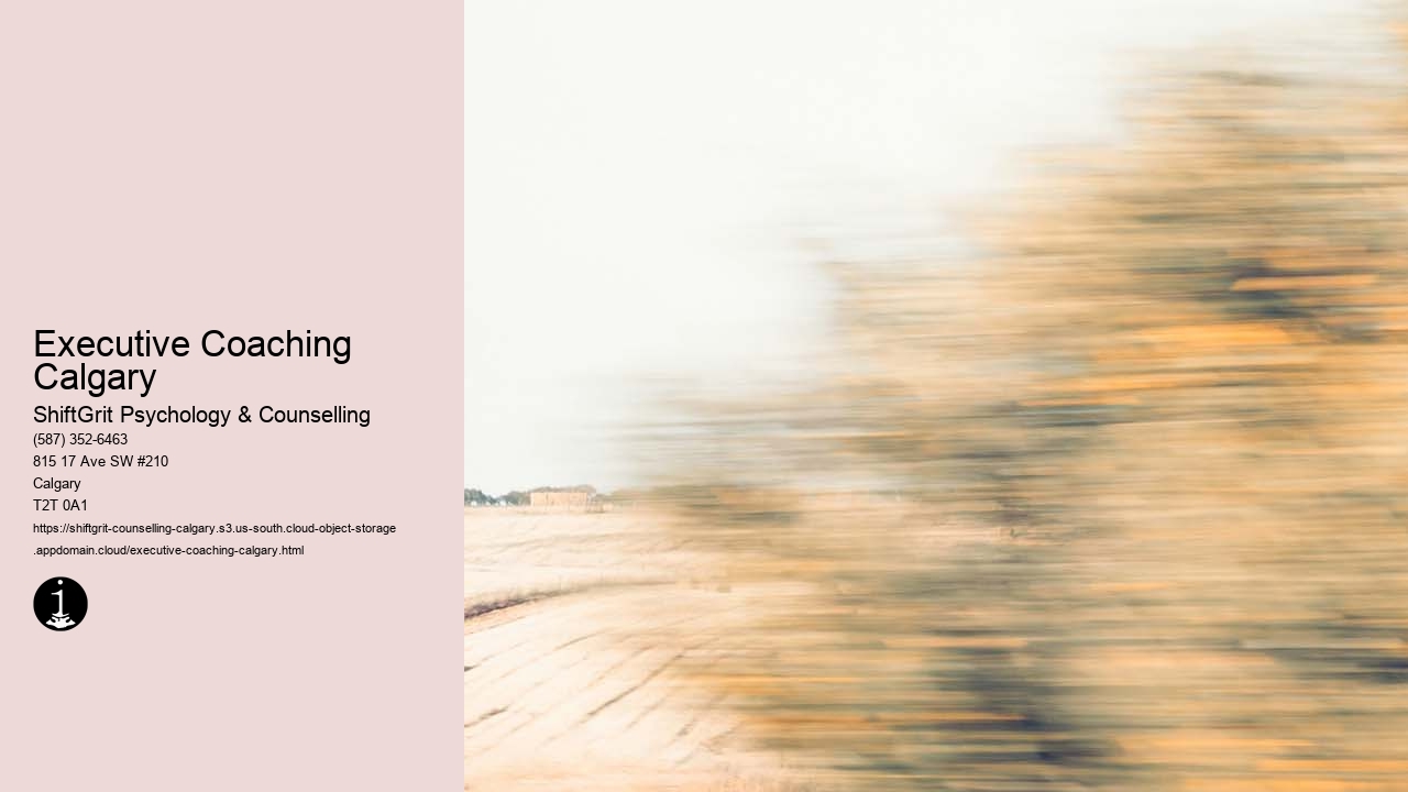 Executive Coaching Calgary