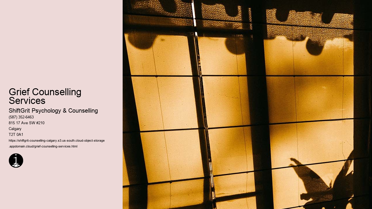 Grief Counselling Services