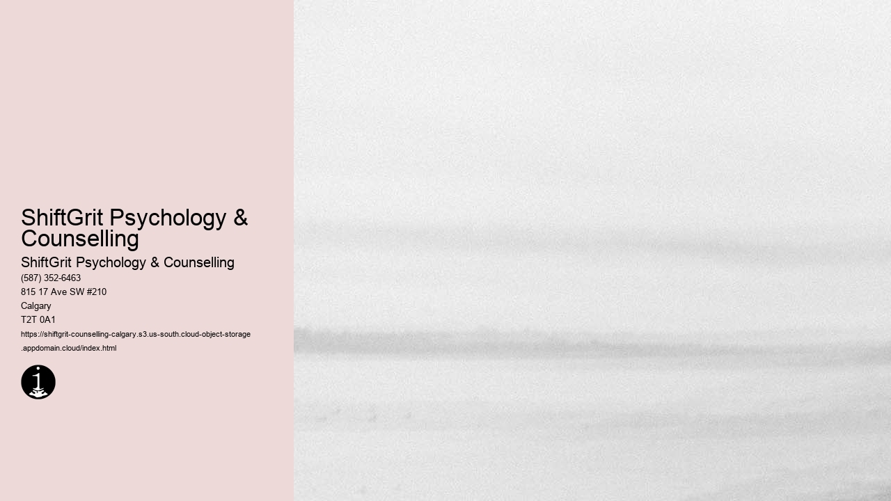 ShiftGrit Psychology & Counselling