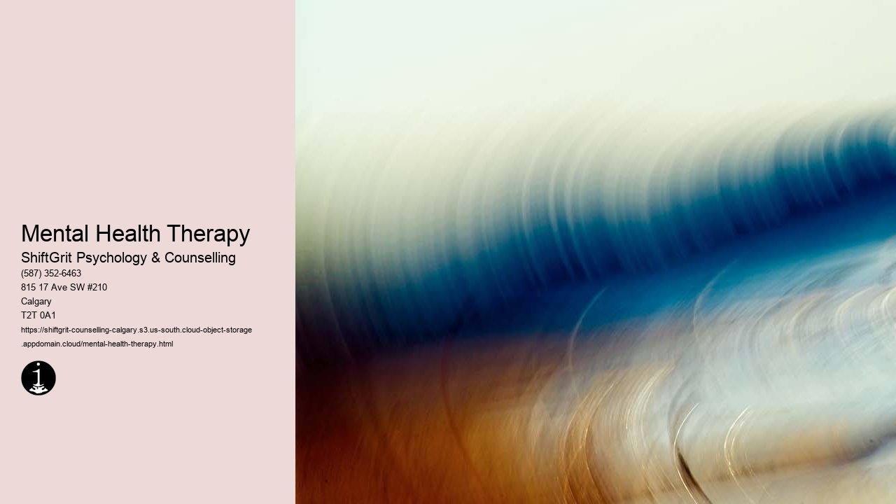 Mental Health Therapy