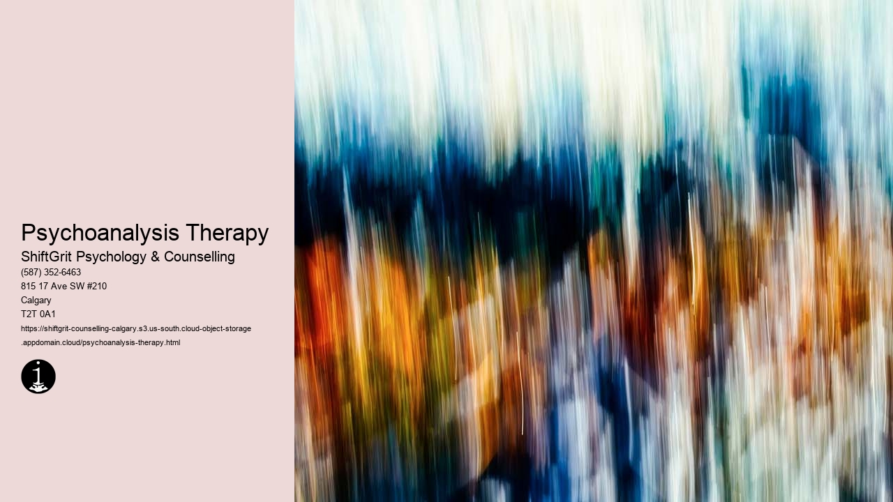 Psychoanalysis Therapy